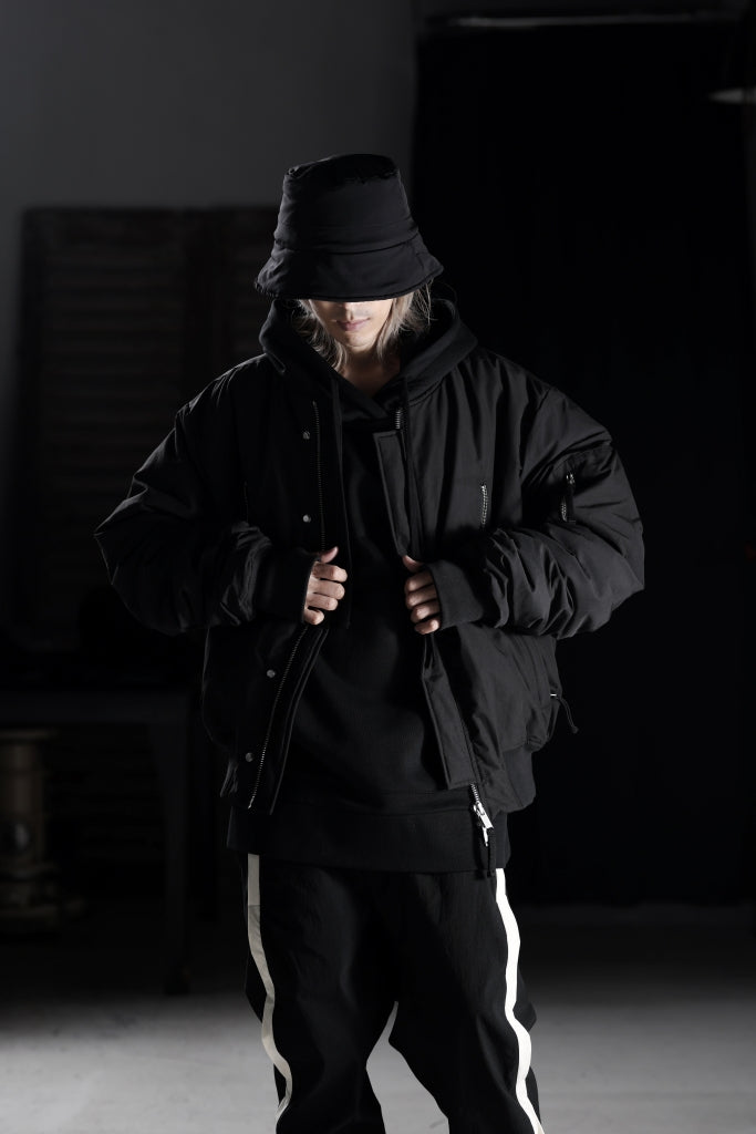 thom/krom SWEAT HOODIE PARKA / ORGANIC FRENCH TERRY