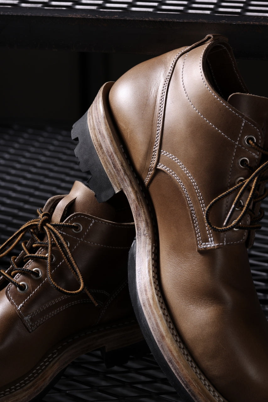 Portaille x LOOM exclusive DOUBLE STITCHED WELT WORKING DERBY / HORWEEN CHROMEXCEL