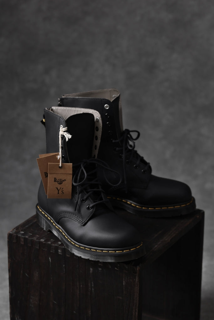 Y's x Dr. Martens 10-EYES BACK ZIP BOOTS 1490