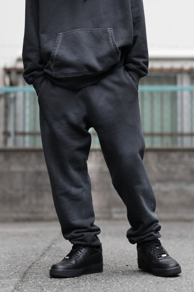 DEFORMATER.® THREE PROCESSING SWEAT JOGGER PANT - DYED/BIO/FROST EFFECT