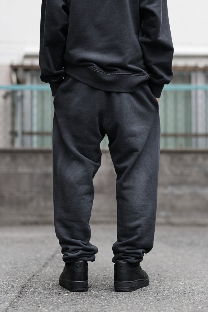 DEFORMATER.® THREE PROCESSING SWEAT JOGGER PANT - DYED/BIO/FROST EFFECT