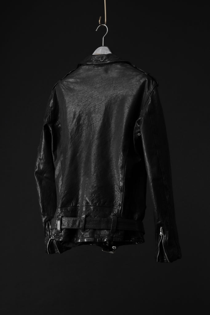 ISAMU KATAYAMA BACKLASH DOUBLE BREASTED JACKET / DOUBLE-SHOULDER OBJECT DYED