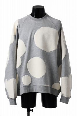 A.F ARTEFACT POLKA PATTERN SWEAT RAGLAN TOPS