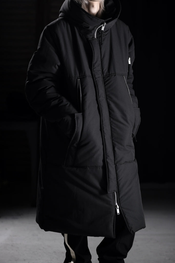 thom/krom HOODIE ZIP BOMBER COAT / WARM PADDED