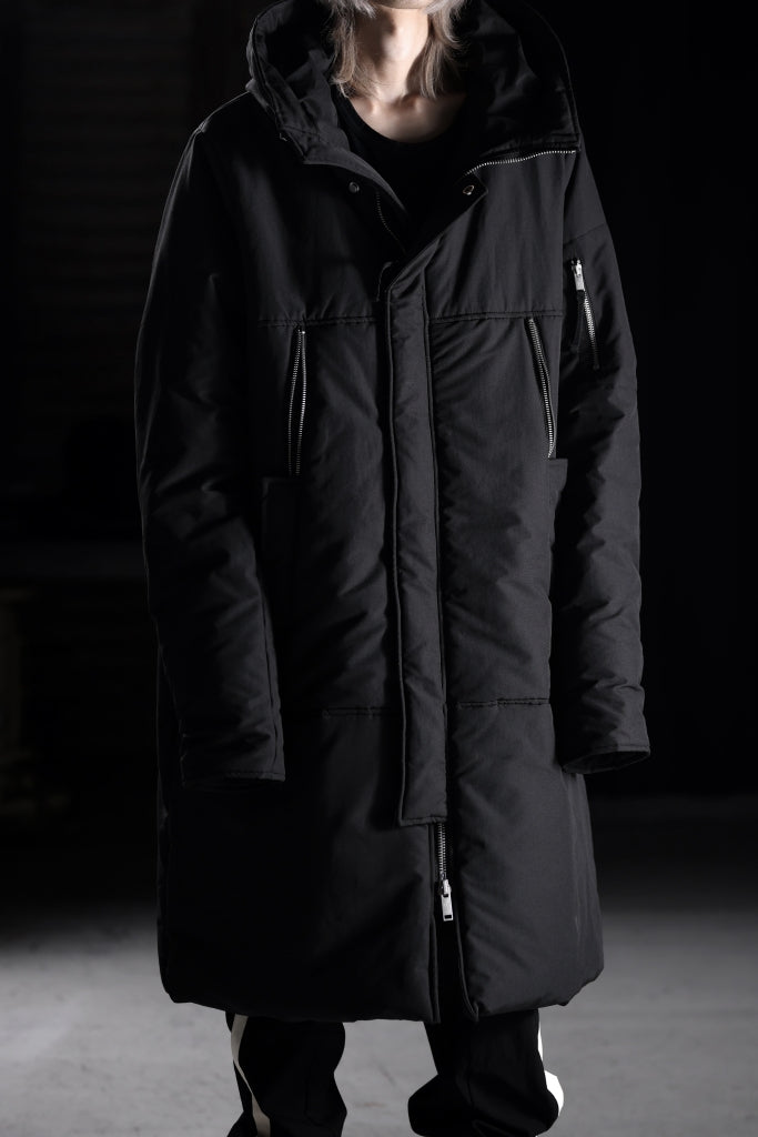 thom/krom HOODIE ZIP BOMBER COAT / WARM PADDED