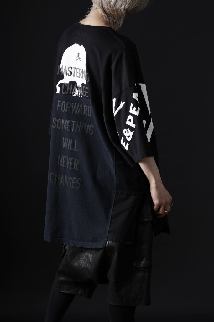 mastermind JAPAN x CHANGES exclusive ReBUILD T-SHIRT / OVERFIT C