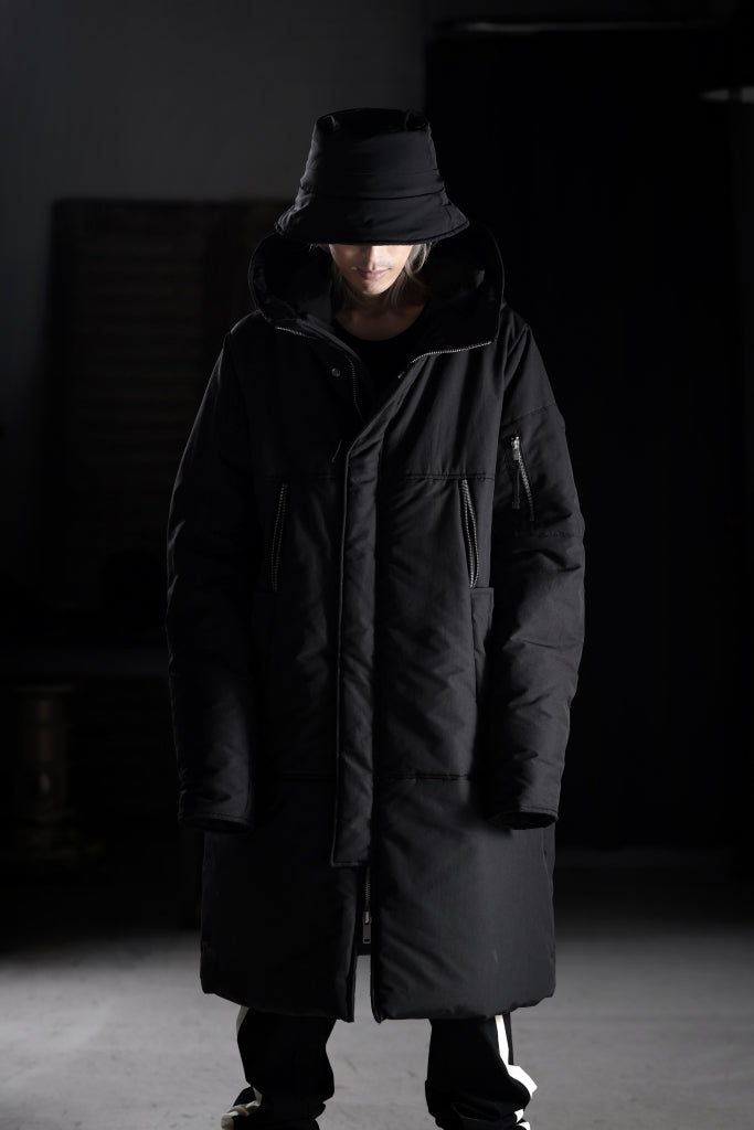 thom/krom HOODIE ZIP BOMBER COAT / WARM PADDED