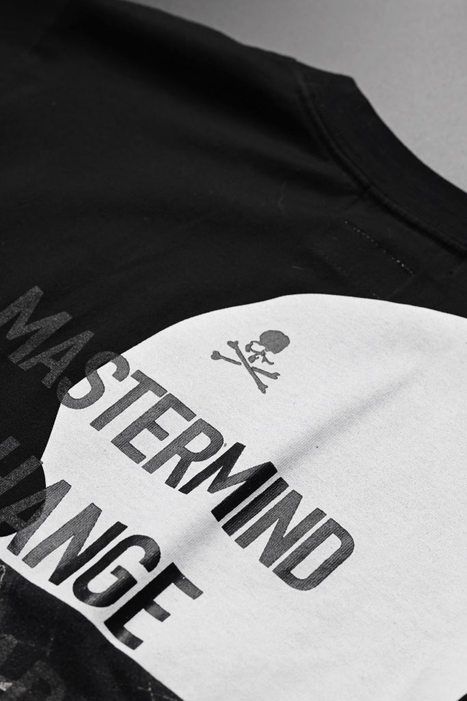 mastermind JAPAN x CHANGES exclusive ReBUILD T-SHIRT / OVERFIT