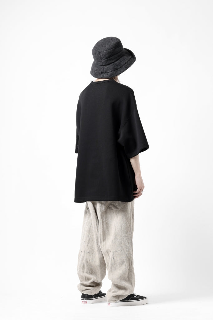 YUTA MATSUOKA wide taperd pants / no.8 linen canvas