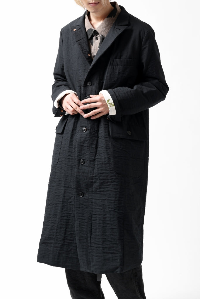 Aleksandr Manamis Double Benz Long Coat 