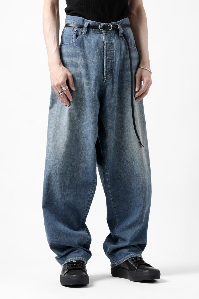 N/07 WIDE-TAPARED JEANS / 7.3oz CHAMBRAY DENIM