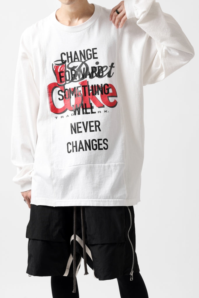 CHANGES VINTAGE REMAKE QUARTET PANEL LONG SLEEVE TEE