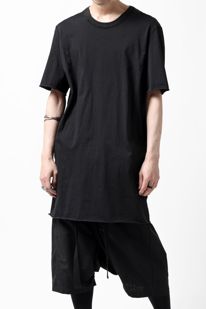 11 BY BORIS BIDJAN SABERI LONG SLEEVE TEE "L-S1B-F1101" / OBJECT DYED