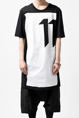 11 BY BORIS BIDJAN SABERI LONG SLEEVE TEE "L-S1B-F1101" / OBJECT DYED