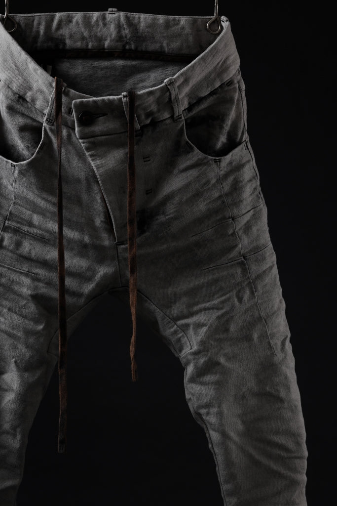 BORIS BIDJAN SABERI TIGHT FIT PANTS / ACID DYED & BODY MOLDED "P13.TF-F1603K"