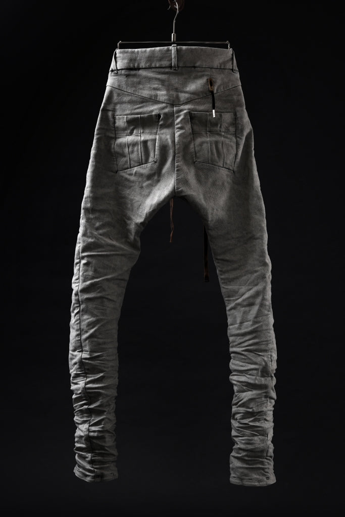 BORIS BIDJAN SABERI TIGHT FIT PANTS / ACID DYED & BODY MOLDED "P13.TF-F1603K"