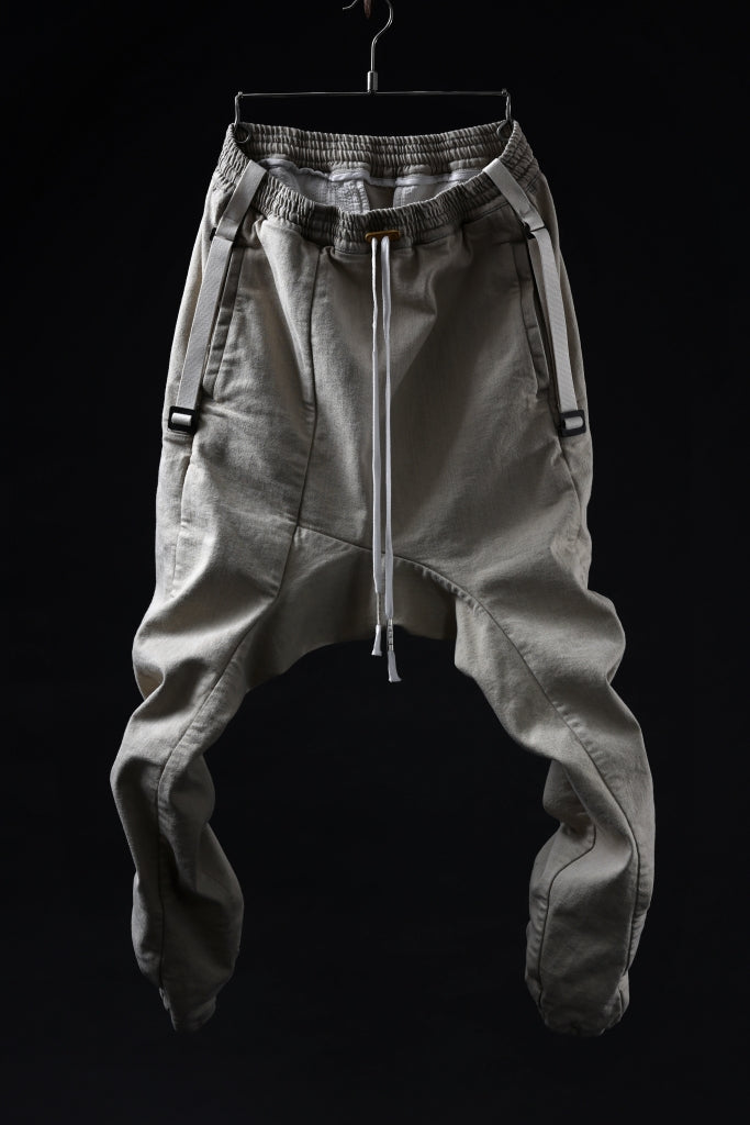 BORIS BIDJAN SABERI LOW CROTCH PANTS / OXIDISED "P28.4-F1603K"