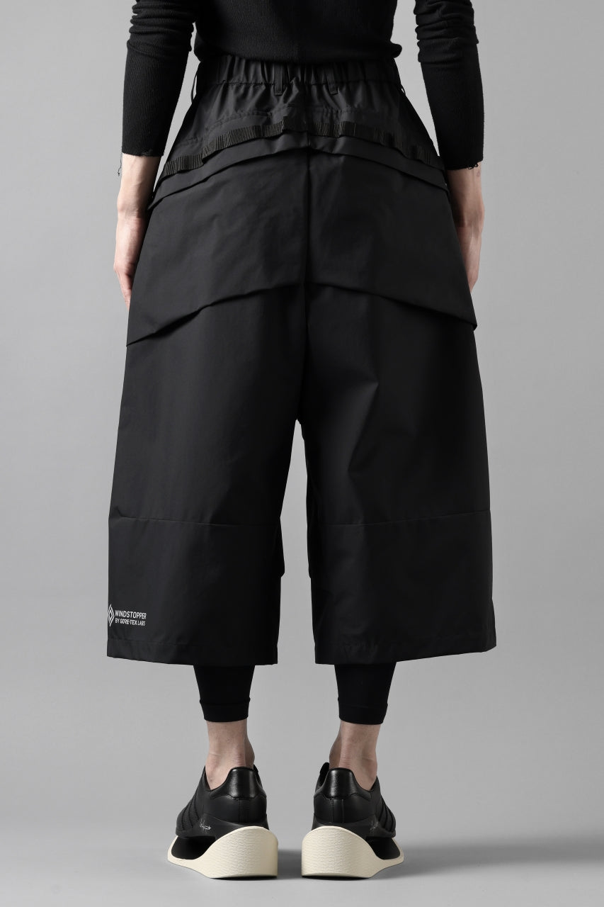 D-VEC x ALMOSTBLACK FISHING SHORT TROUSERS / WINDSTOPPER BY GORE-TEX LABS 3L S.R.G.