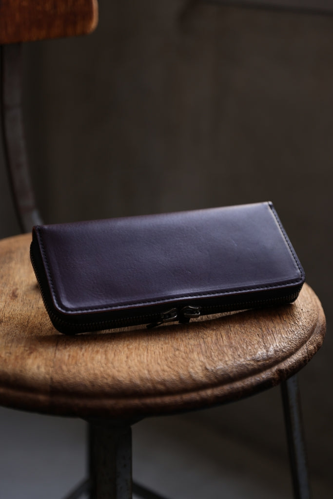 Portaille ROUND ZIP LONG WALLET / ELBAMATTE