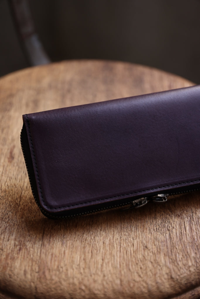 Portaille ROUND ZIP LONG WALLET / ELBAMATTE