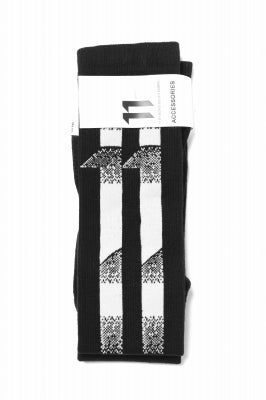 11 BY BORIS BIDJAN SABERI BLOCK STRIPES SOCKS "SOCKS1B"