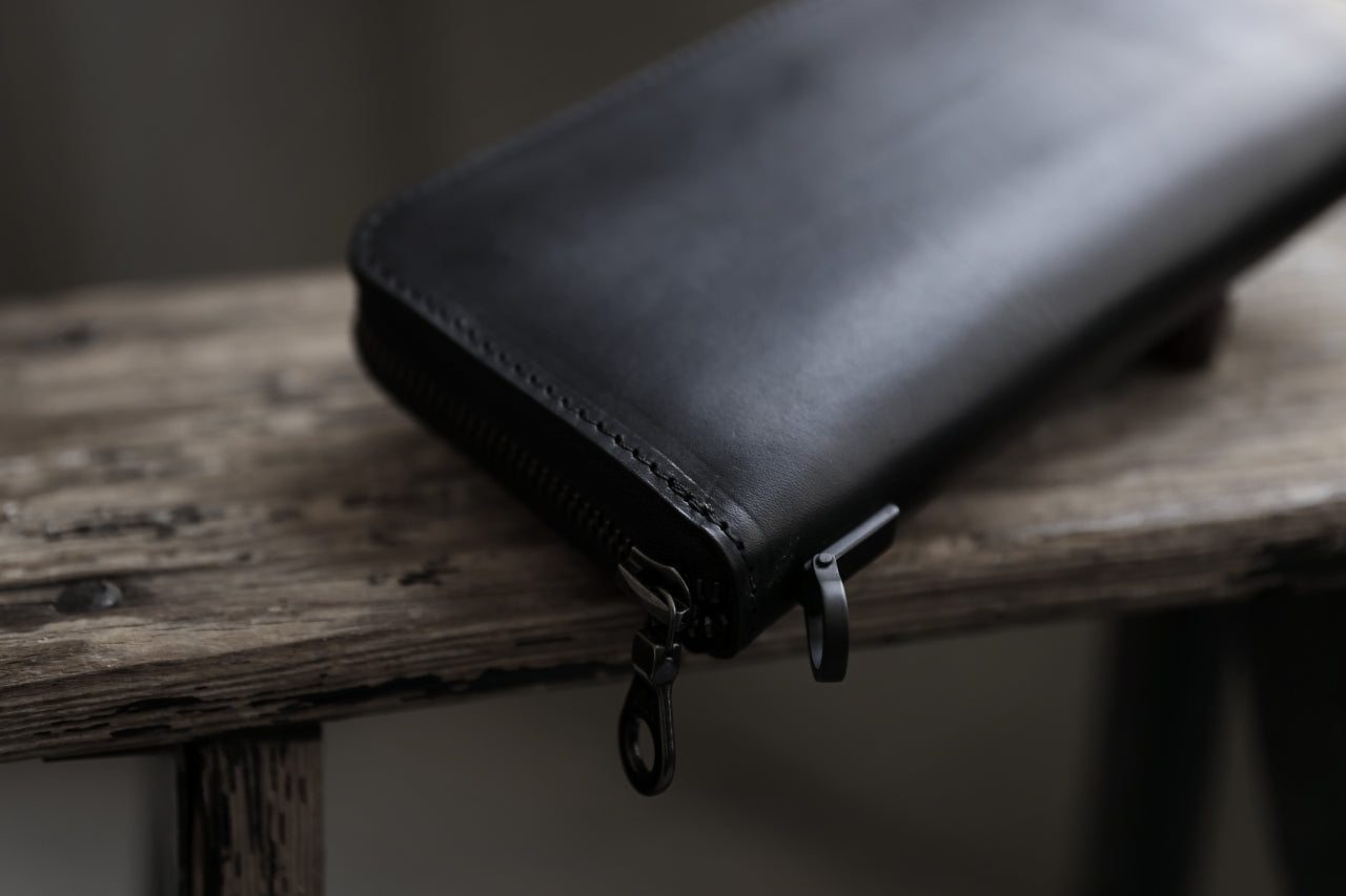 ISAMU KATAYAMA BACKLASH LONG FOLD WALLET / GUIDI CALF