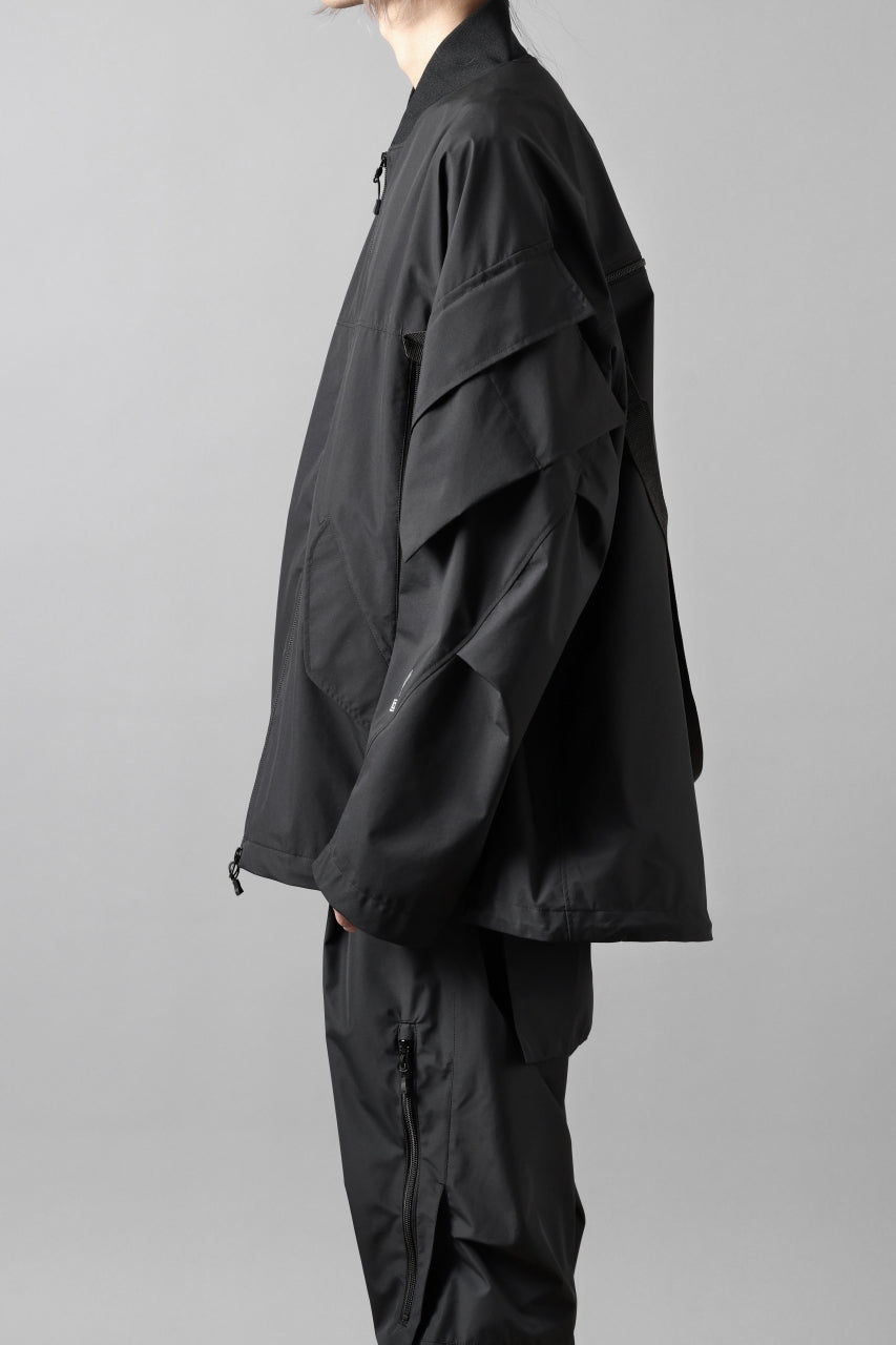 D-VEC x ALMOSTBLACK MA-1 BLOUSON / WINDSTOPPER BY GORE-TEX LABS 3L S.R.G.