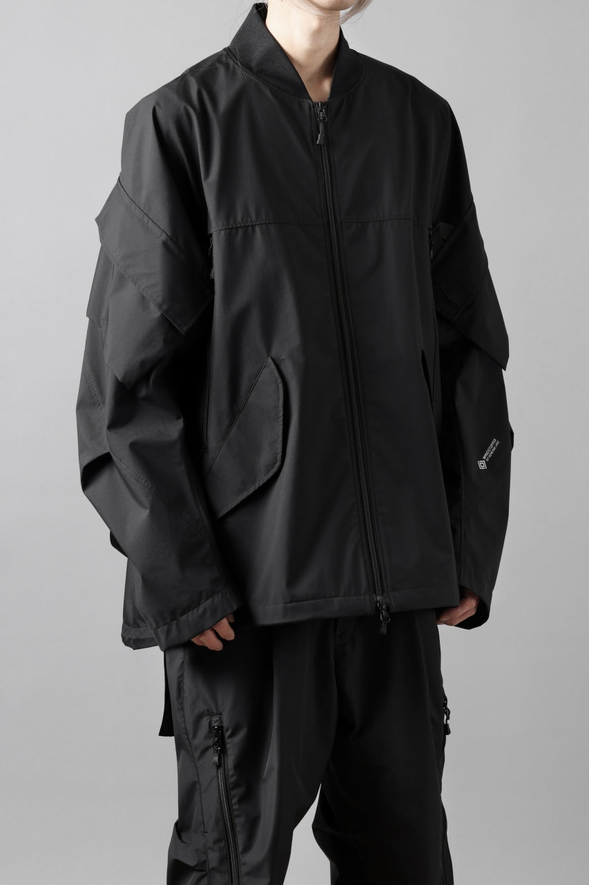 D-VEC x ALMOSTBLACK MA-1 BLOUSON / WINDSTOPPER BY GORE-TEX LABS 3L S.R.G.