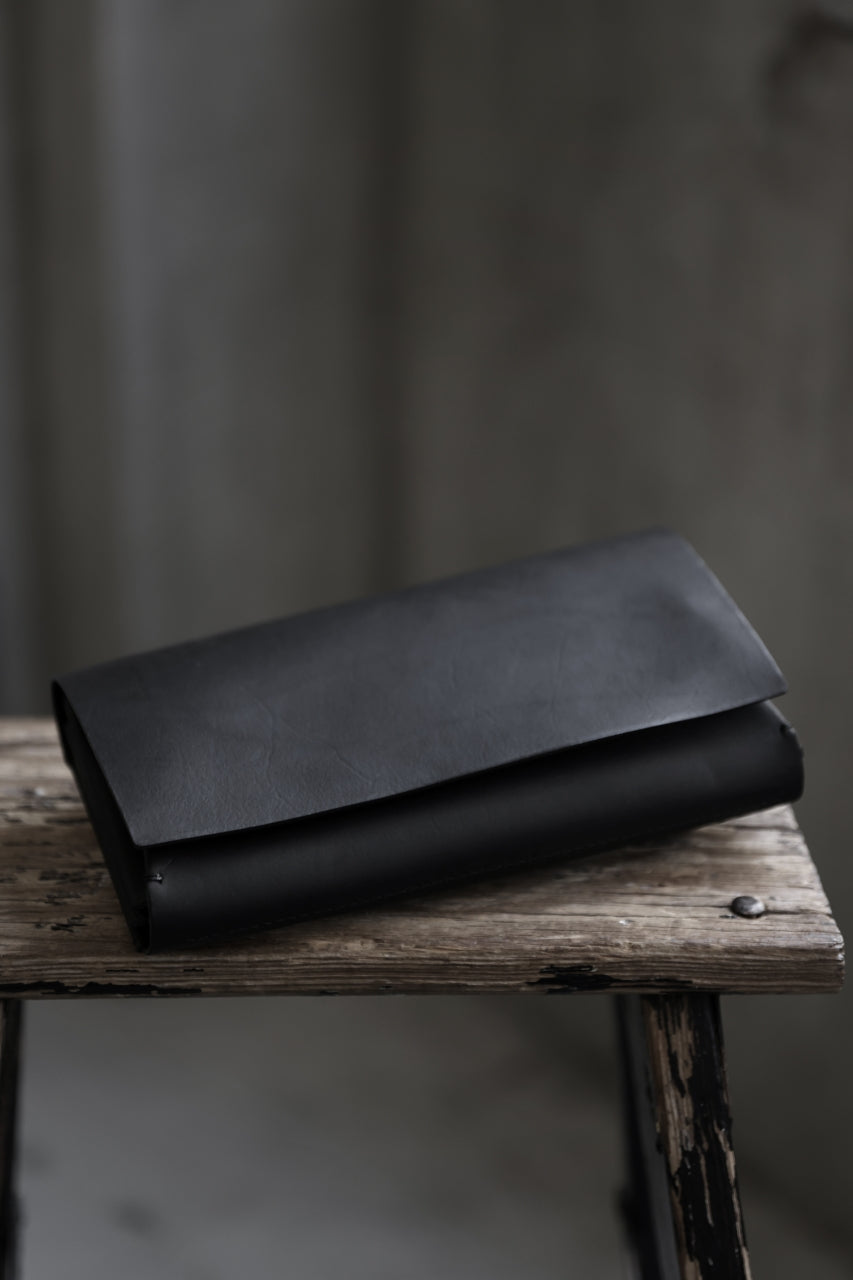 ISAMU KATAYAMA BACKLASH LONG FOLD WALLET / GUIDI CALF