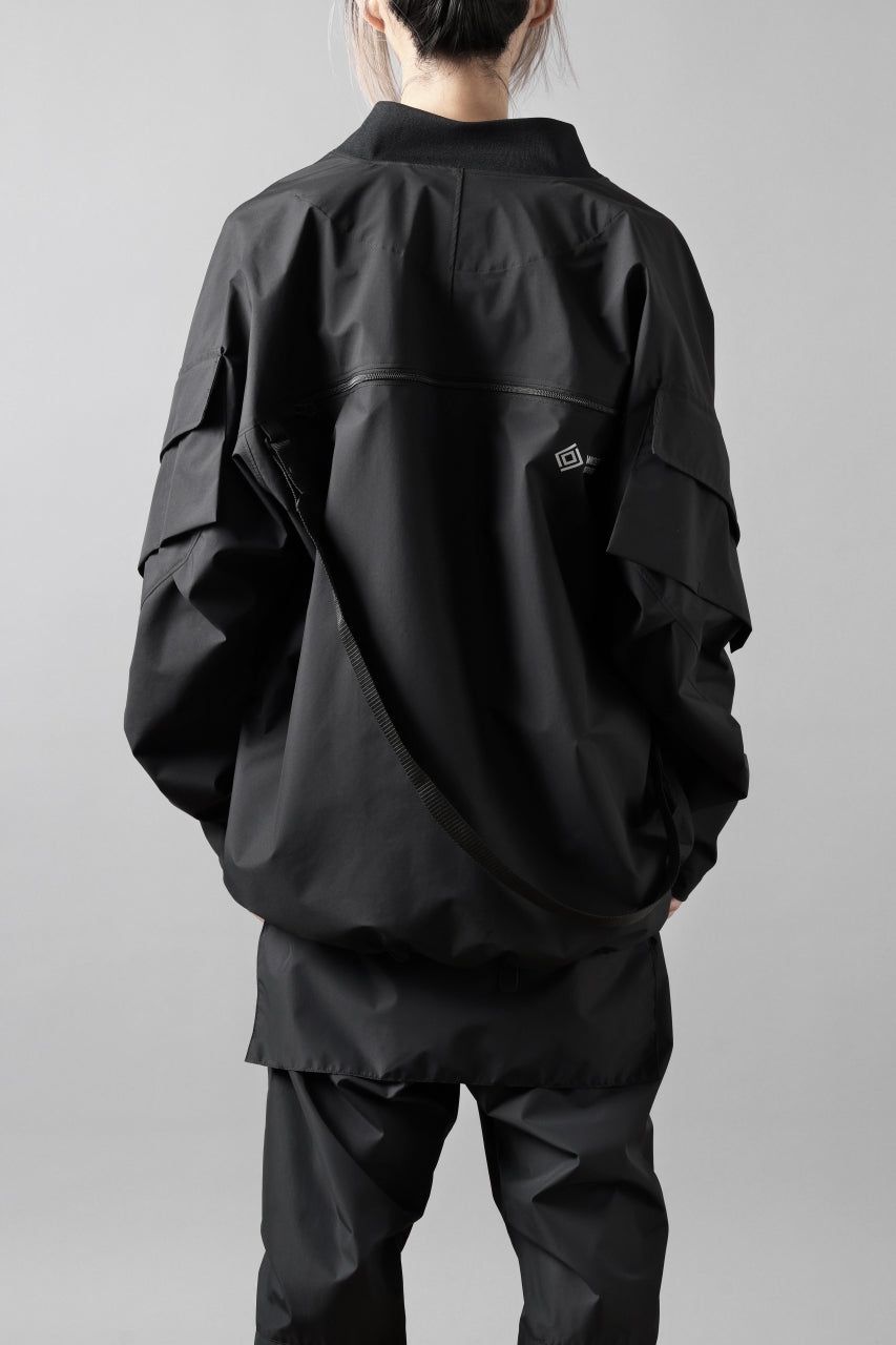 D-VEC x ALMOSTBLACK MA-1 BLOUSON / WINDSTOPPER BY GORE-TEX LABS 3L S.R.G.