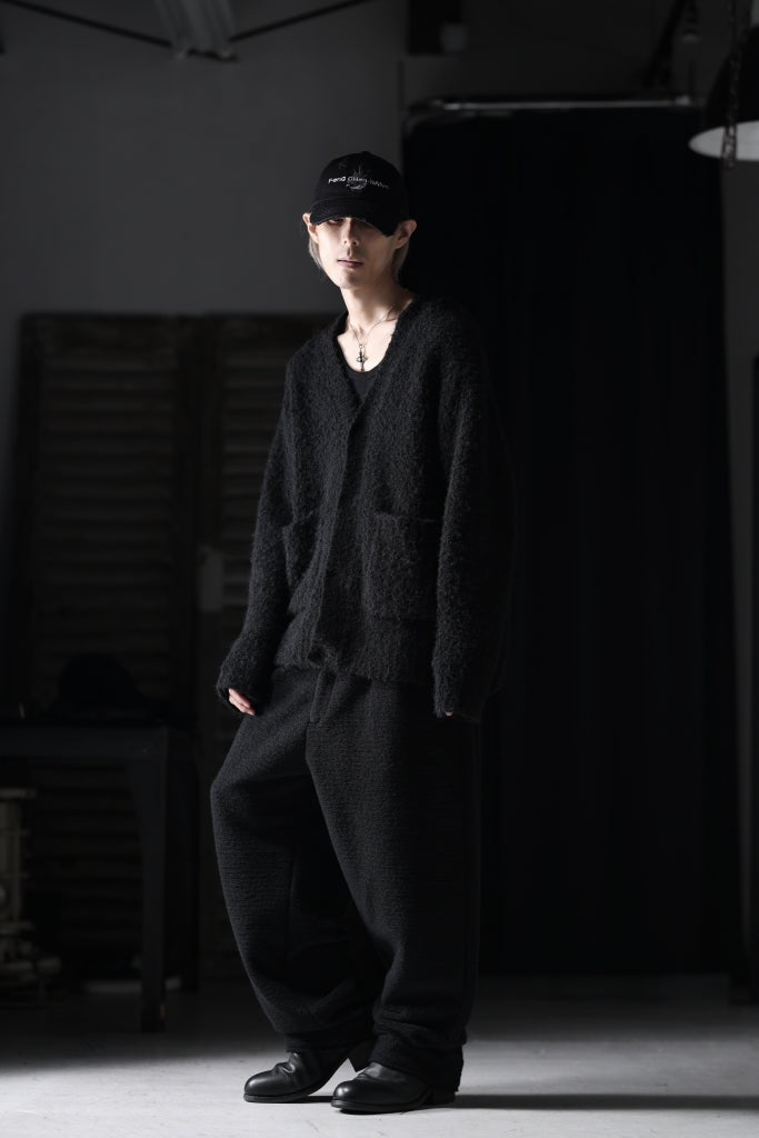 th products Inflated Cardigan / 1/4.5 kasuri loop knit