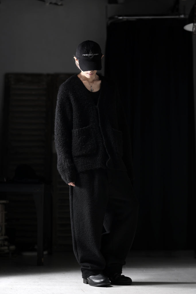 th products Inflated Cardigan / 1/4.5 kasuri loop knit