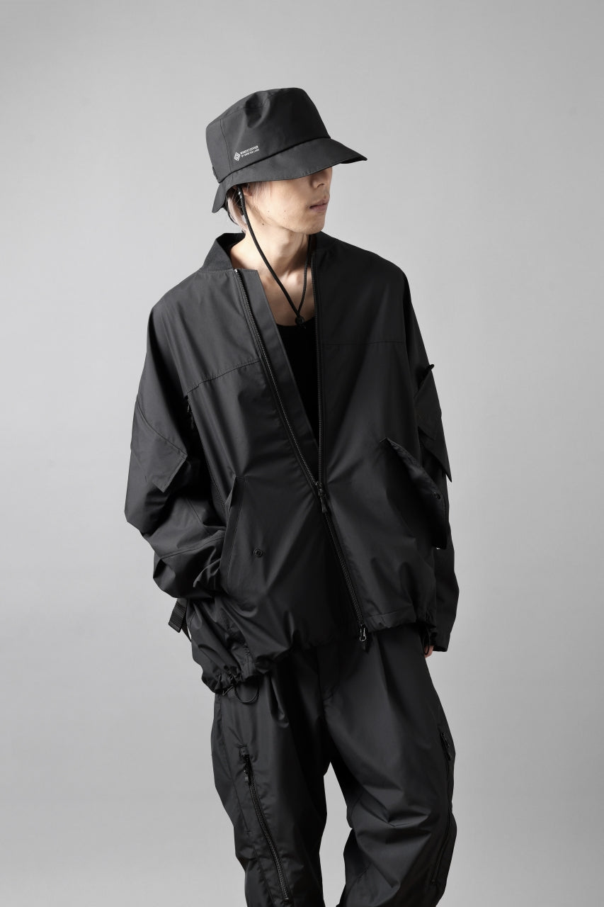 D-VEC x ALMOSTBLACK MA-1 BLOUSON / WINDSTOPPER BY GORE-TEX LABS 3L S.R.G.