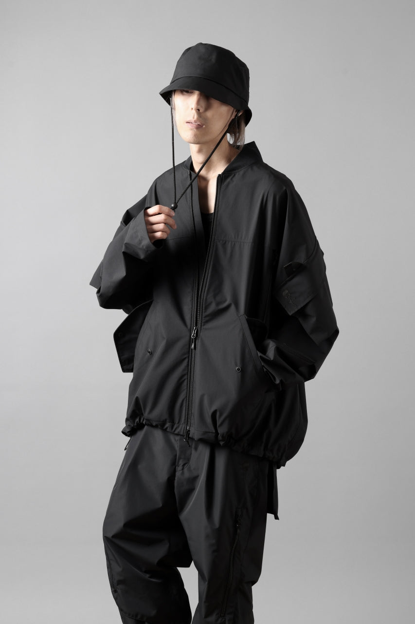 D-VEC x ALMOSTBLACK MA-1 BLOUSON / WINDSTOPPER BY GORE-TEX LABS 3L S.R.G.