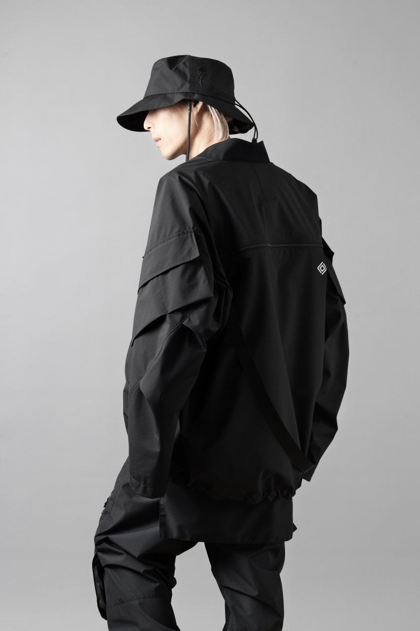 D-VEC x ALMOSTBLACK MA-1 BLOUSON / WINDSTOPPER BY GORE-TEX LABS 3L S.R.G.