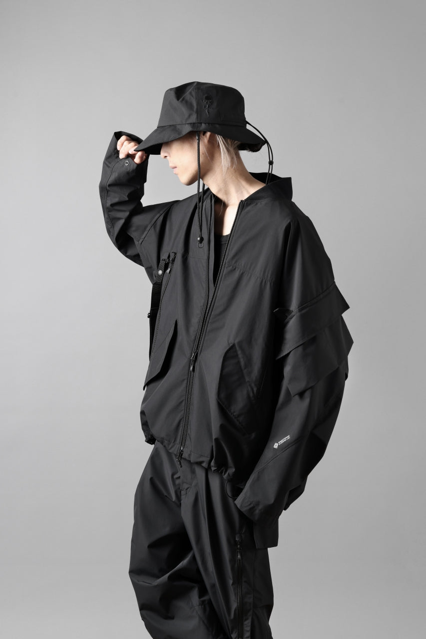 D-VEC x ALMOSTBLACK MA-1 BLOUSON / WINDSTOPPER BY GORE-TEX LABS 3L S.R.G.