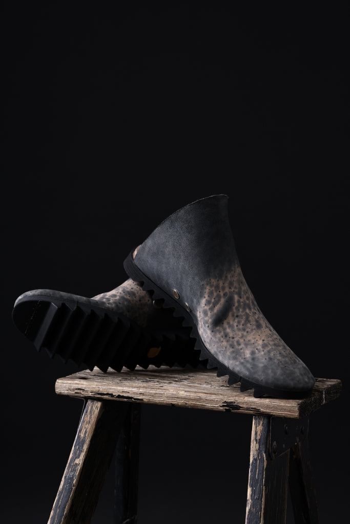 ierib onepiece slip-on shoes / Marble Cordovan