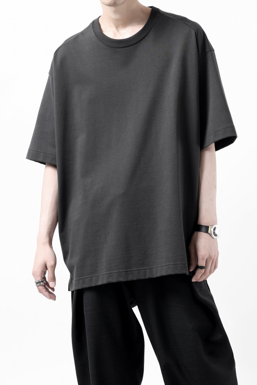 CAPERTICA OVERSIZED H/S TEE / SUVIN COTTON COMPACT JERSEY