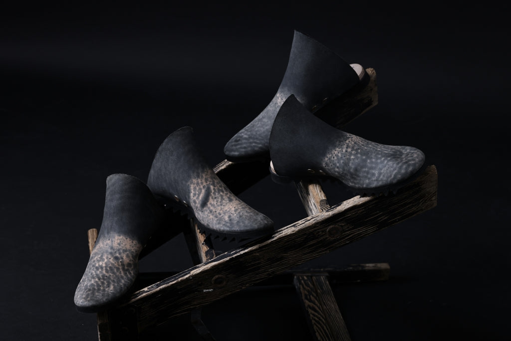 ierib onepiece slip-on shoes / Marble Cordovan