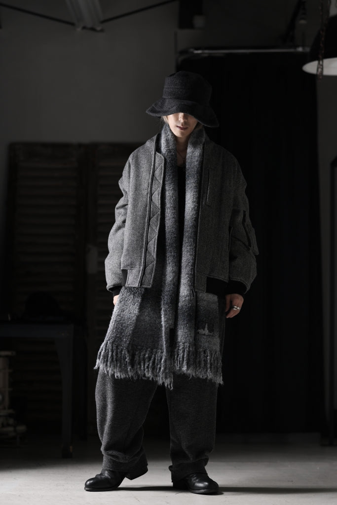 th products Inflated Scarf / 1/4.5 kasuri loop knit