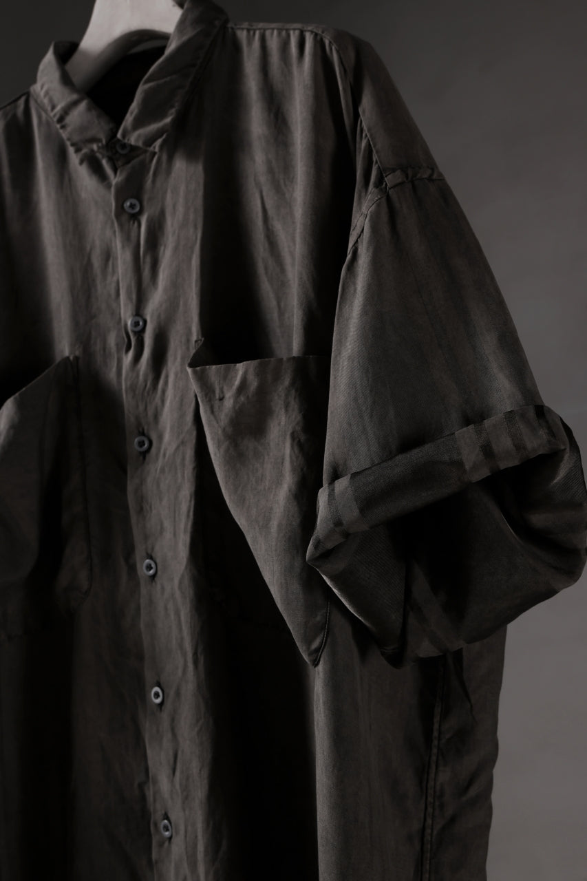 KLASICA RELAXED FIT H/S SHIRTS / DRAPE & SMOOTH TEXTILE