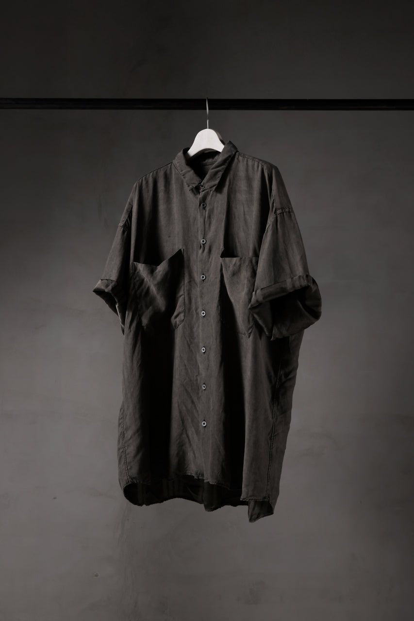 KLASICA RELAXED FIT H/S SHIRTS / DRAPE & SMOOTH TEXTILE