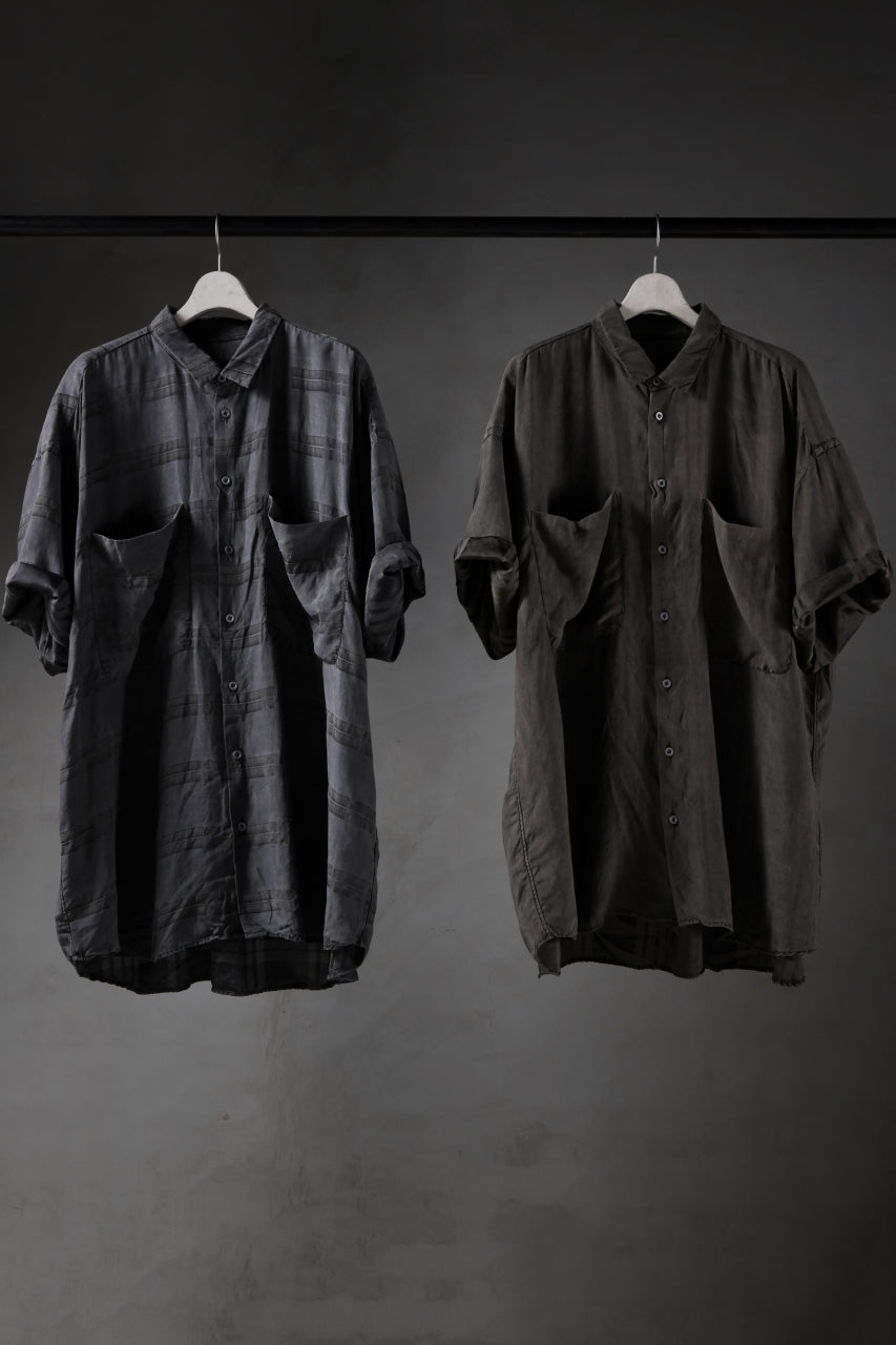 KLASICA RELAXED FIT H/S SHIRTS / DRAPE & SMOOTH TEXTILE