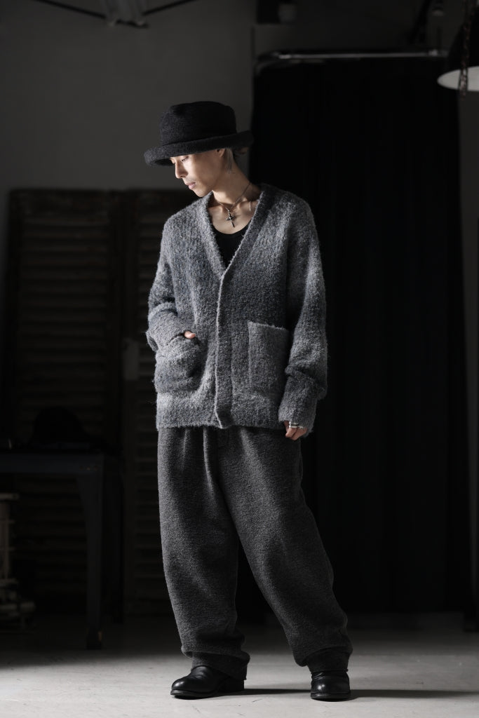 th products Inflated Cardigan / 1/4.5 kasuri loop knit