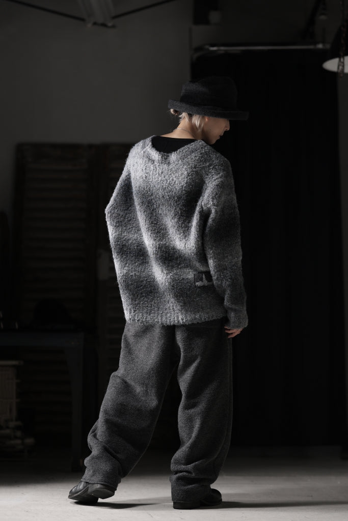 th products Inflated Cardigan / 1/4.5 kasuri loop knit