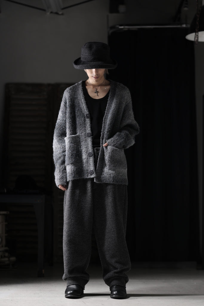 th products Inflated Cardigan / 1/4.5 kasuri loop knit