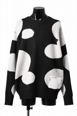 A.F ARTEFACT POLKA PATTERN KNIT TOPS