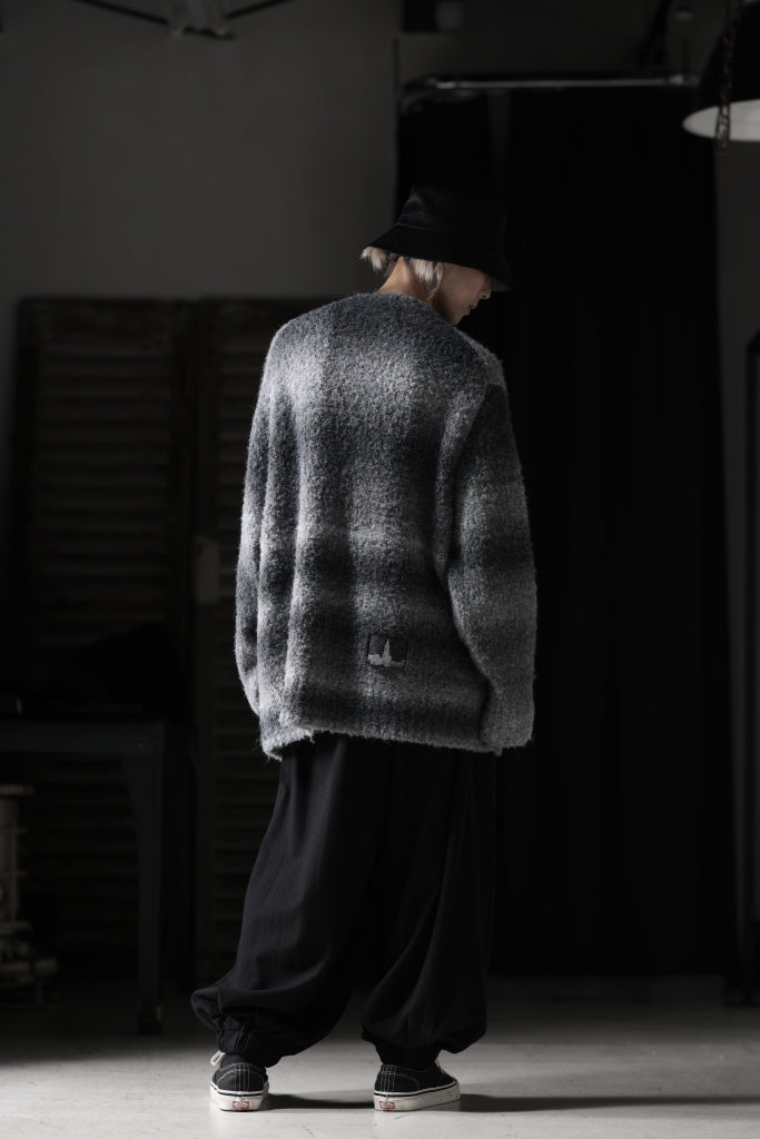 th products Inflated Oversized Crew / 1/4.5 kasuri loop knit