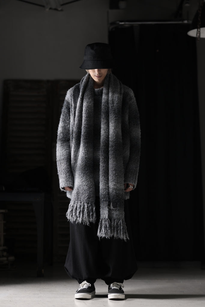 th products Inflated Scarf / 1/4.5 kasuri loop knit