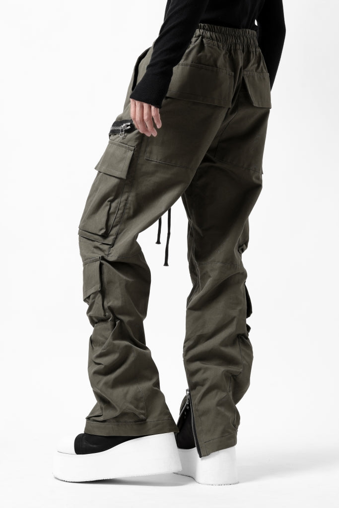 A.F ARTEFACT ZIP CARGO POCKET PANTS